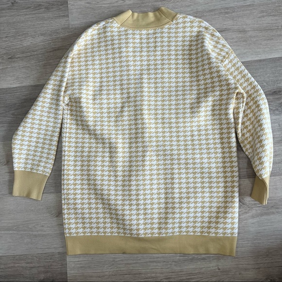 Sandro Dane Oversized Houndstooth Cardigan - Picture 6 of 7